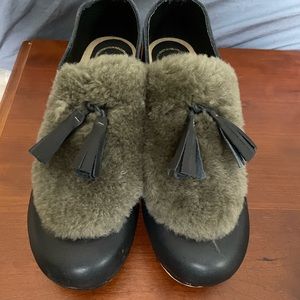 No.6 Billie Fur Clog
